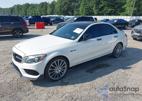 2016 Mercedes-Benz C 450 Amg 4Matic from USA, damaged, VIN 55SWF6EB0GU127122